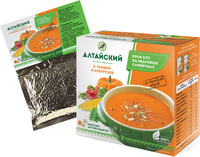 Крем-суп "Алтайский" с тыквой и кукурузой